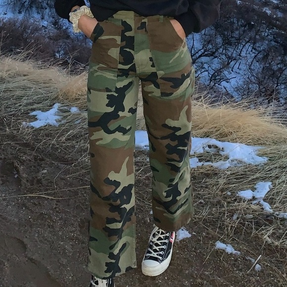Topshop camo pants - Picture 1 of 5